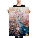 "Mahashakti's call" stretched canvas