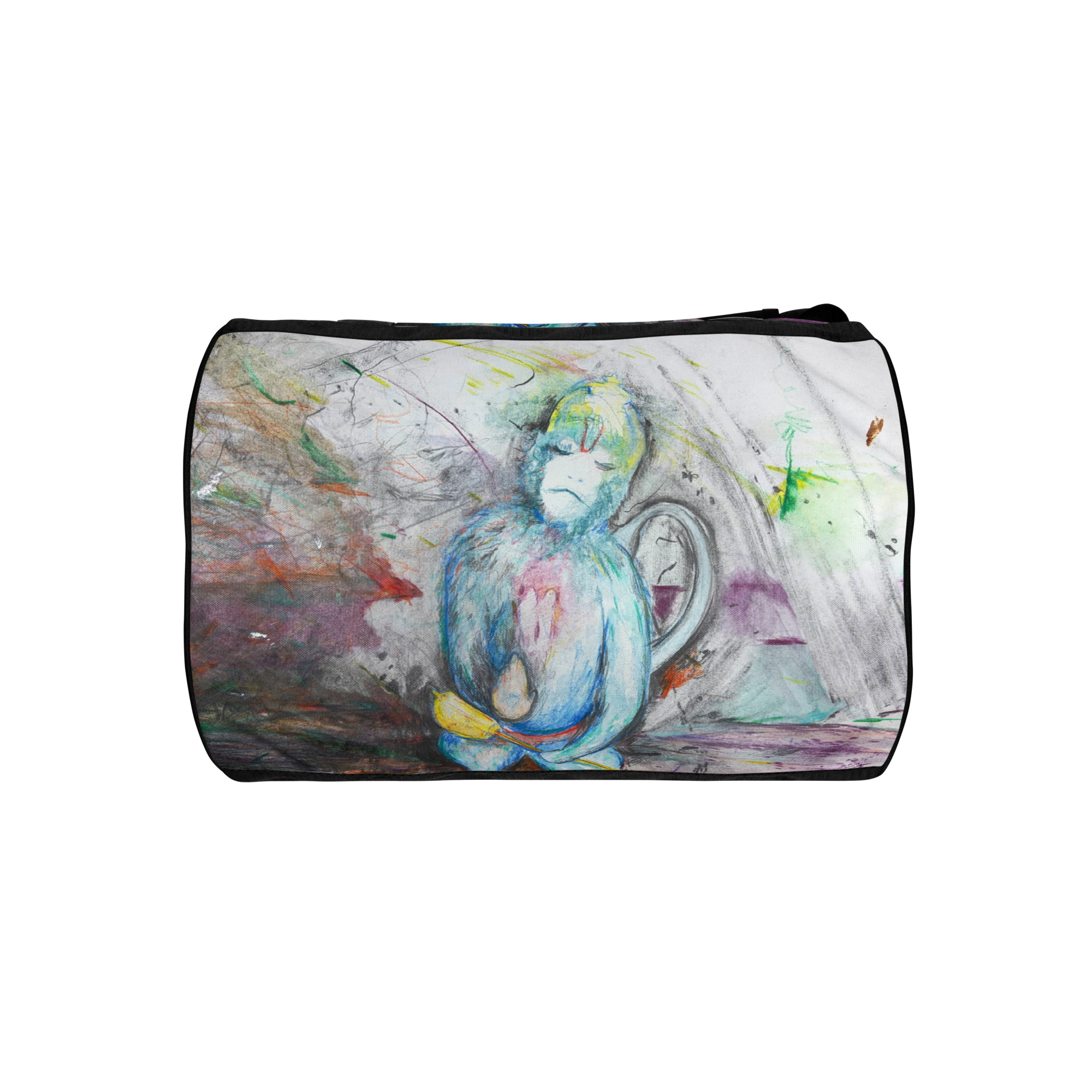 All-over print gym bag