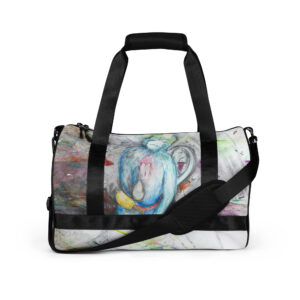 All-over print gym bag